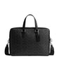 Men's Caden Brief Signature Coated Canvas Laptop Bag