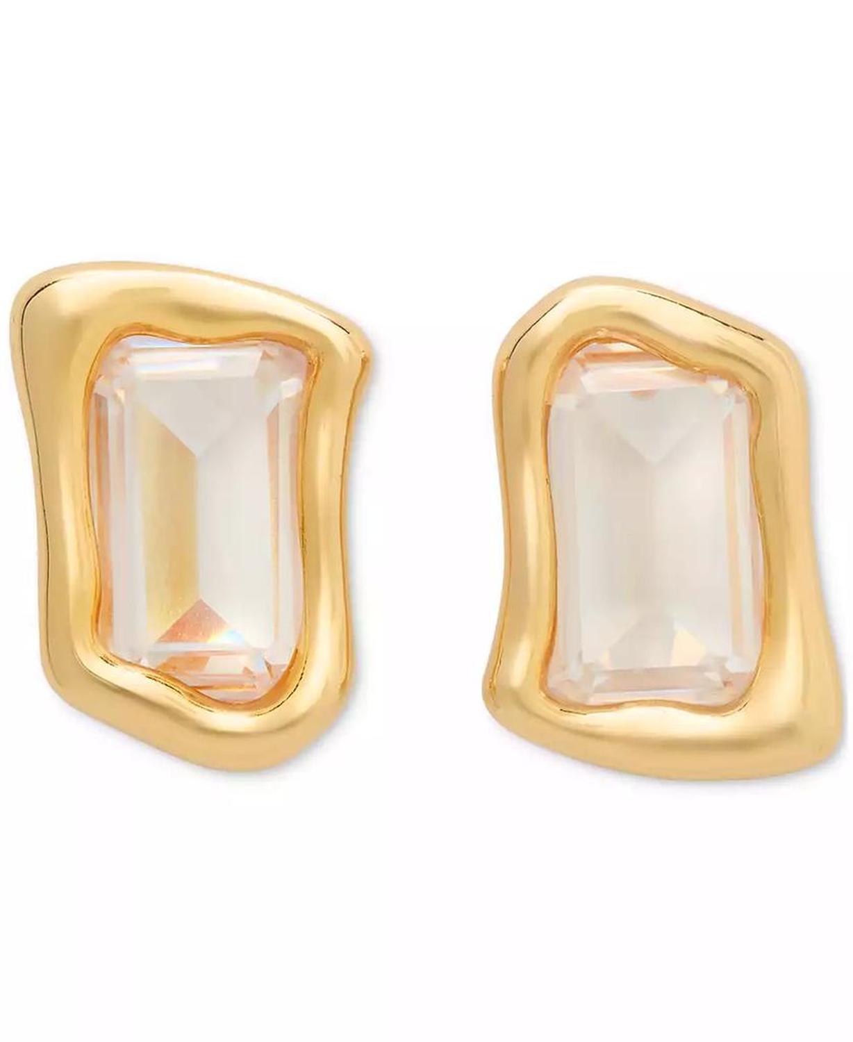 Cubic Zirconia Statement Stud Earrings