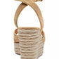 Women's Suede Espadrille Wedge Sandals