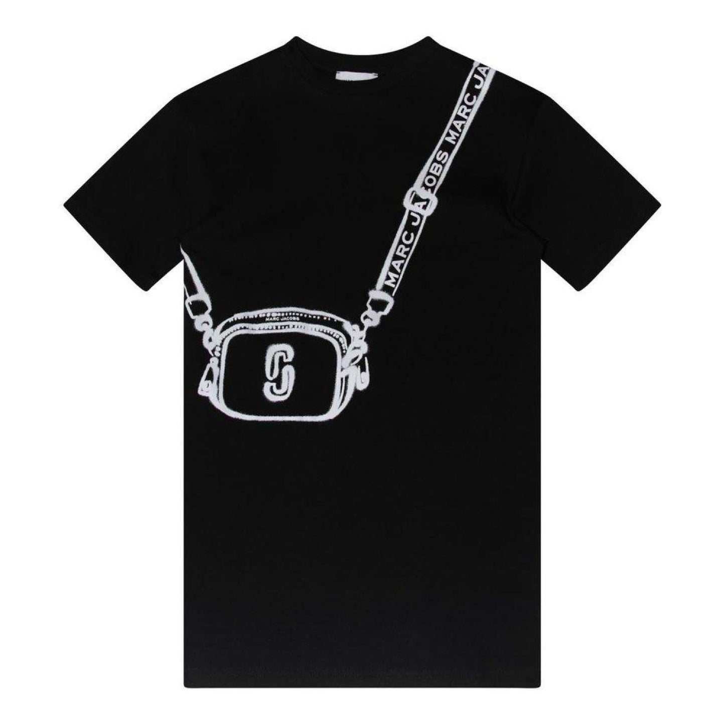 The Marc Jacobs Kids Logo Printed Crewneck Dress