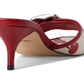 Margot Sandals With Cherry Print
