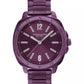 Women's Kitt Ionic Plated Purple Steel Bracelet Watch, 34mm