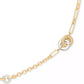 Two-Tone Interlock Mixed Chain 38" Strand Necklace