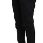 Dolce & Gabbana Elegant Black Formal Wool-Blend Trousers