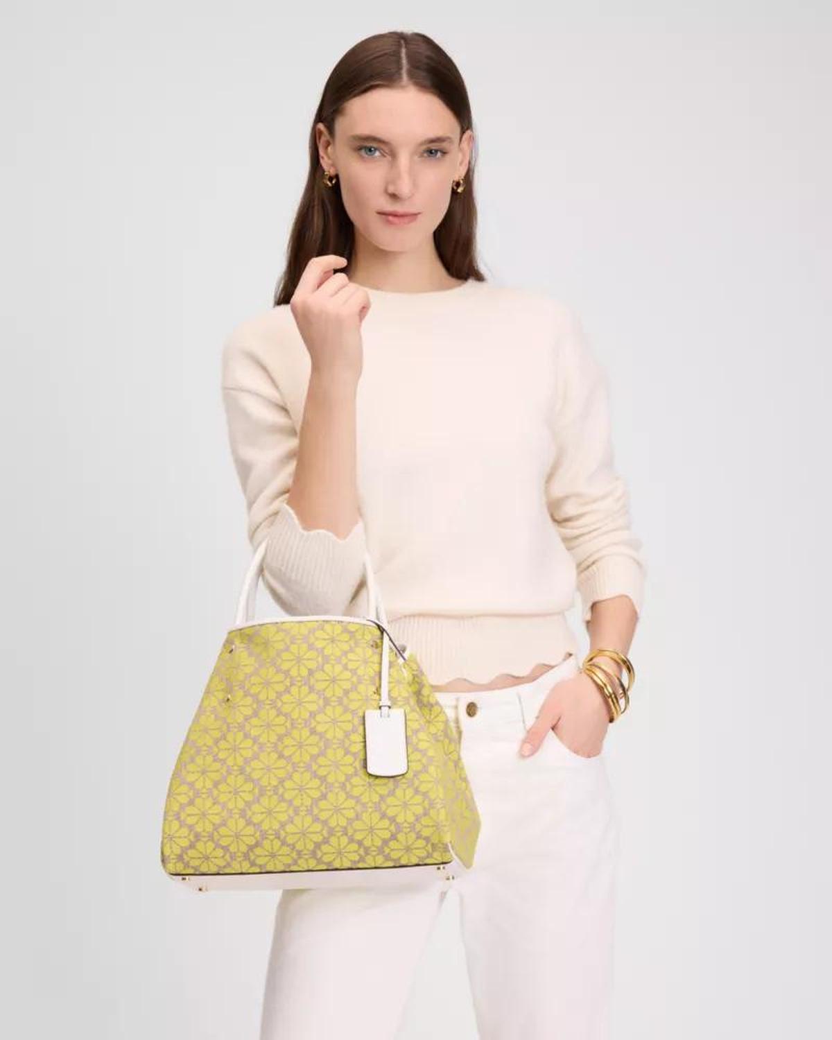 Spade Flower Jacquard Medium Everything Tote
