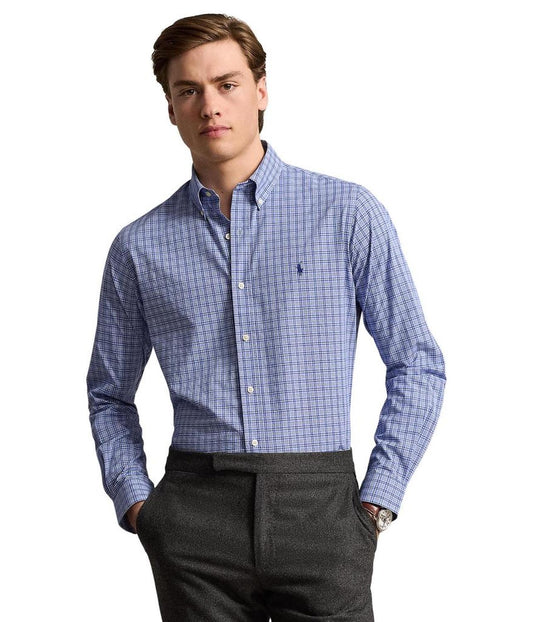 Classic Fit Stretch Poplin Shirt