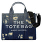 The Medium Tote -  - Cotton - Blue