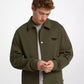 Men's Collared Long-Sleeve Jacket