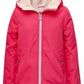 Michael Kors Big Girls Fleece-Lined Full-Zip Hooded Rain Jacket