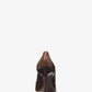 Winona Crocodile Embossed Leather Pump