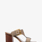 Irene Suede Block Heel Sandal