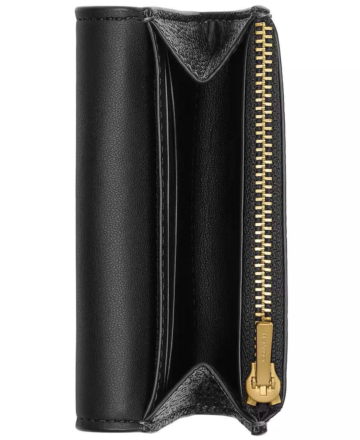 Women's Polished Essential Flap Card Case