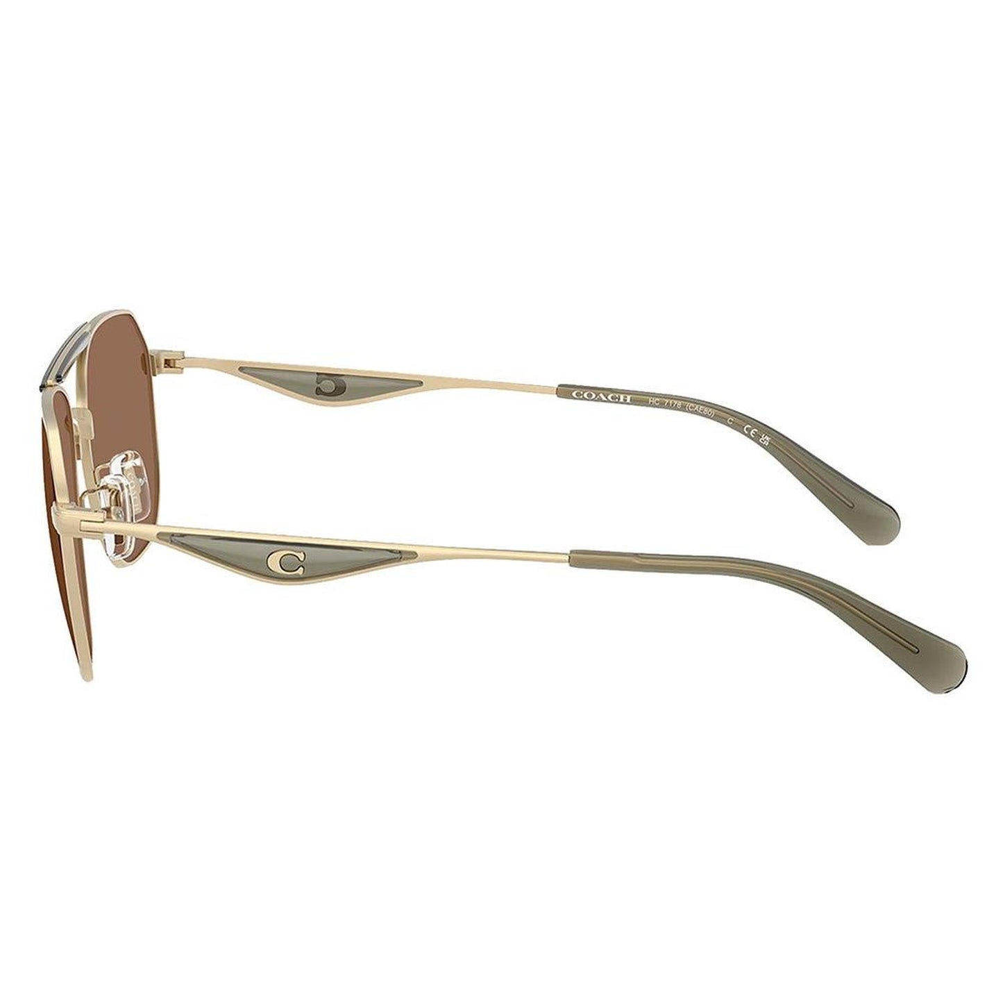 HC 7178 900573 57mm Unisex Pilot Sunglasses