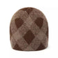 Argyle Knit Stretch-Fit Beanie