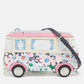 Kate Spade Multicolor Printed Leather California Dreaming Surf 3D Van Crossbody Bag