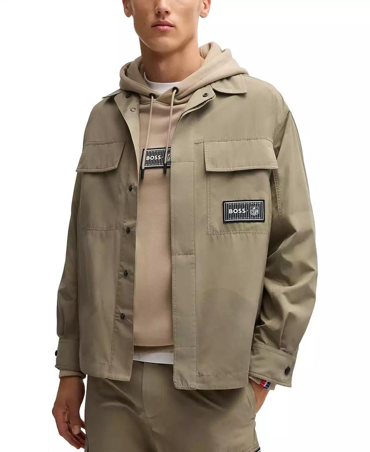 BOSS x NFL Men's Oversized-Fit Shirt
