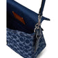 Soft Tabby Shoulder Bag In Signature Denim