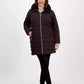Plus Size Faux-Fur-Trim Hooded Puffer Coat