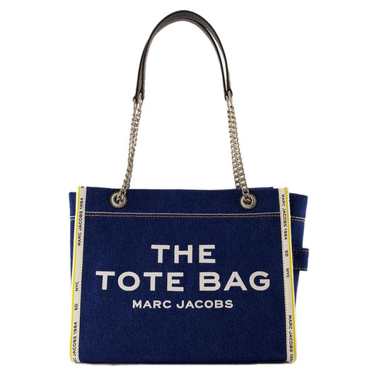 The Medium Tote -  - Cotton - Black
