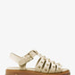 Jagger Studded Metallic Leather Sandal