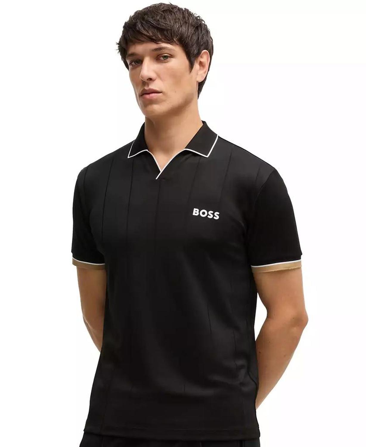 BOSS X Matteo Berrettini Men's Moisture Wicking Polo