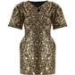 Marc Jacobs Sequin V-Neck Knit Dress