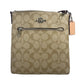 COACH Rowan Mini Crossgrain Leather File Crossbody Bag   Faded Blush Women's CS182