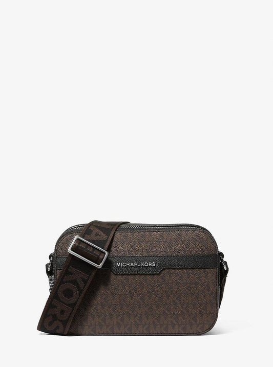 Hudson Signature Logo Camera Crossbody Bag