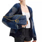 Small Tabby Denim Shoulder Bag 26 with Quilting