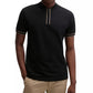 Men’s Cotton-Piqué Zip-Neck Polo