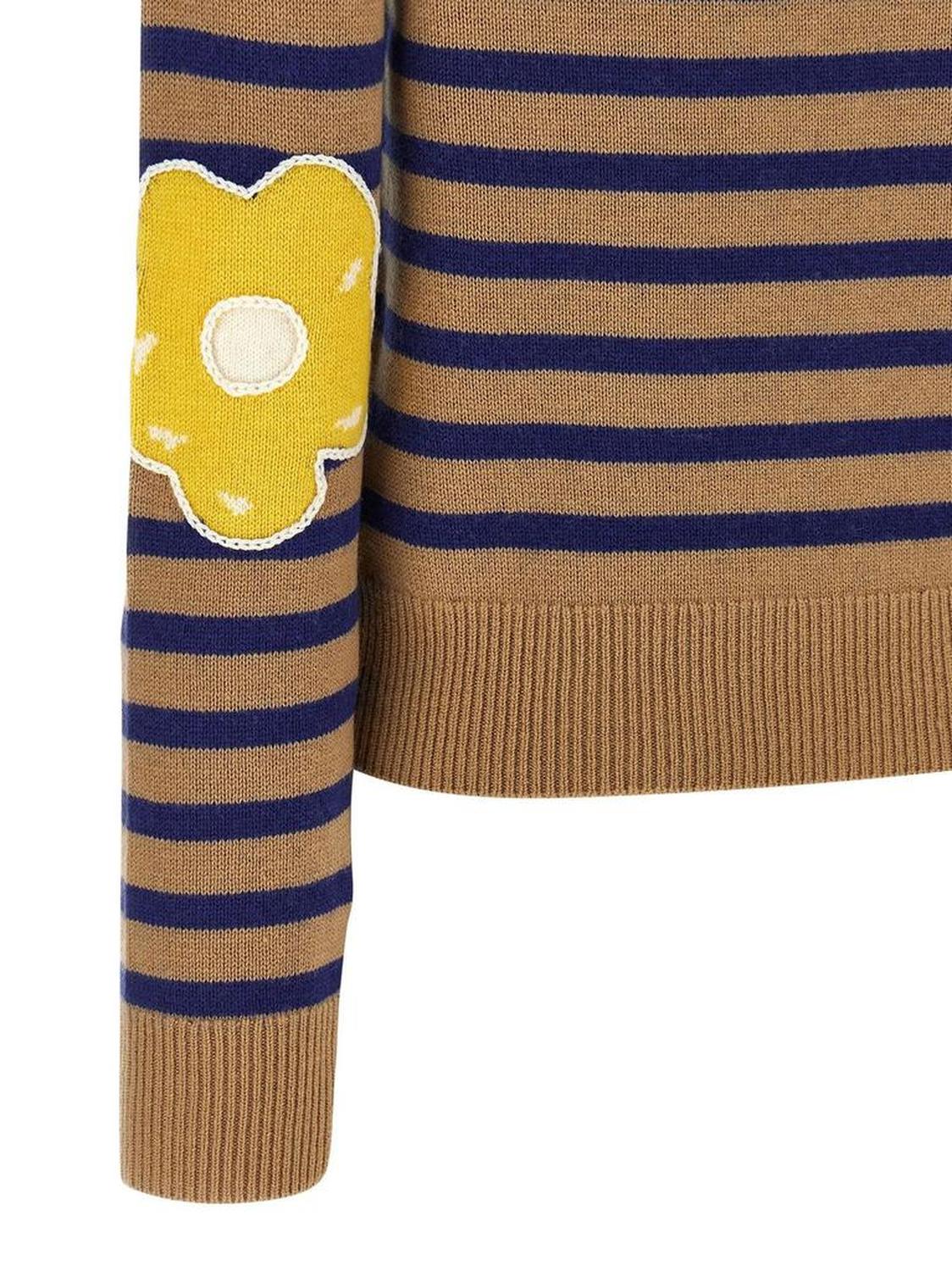 Marc Jacobs Joy Striped Crewneck Jumper