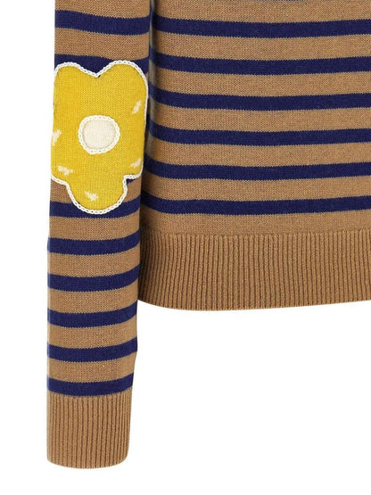 Marc Jacobs Joy Striped Crewneck Jumper