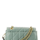 Coach Tabby 20 Logo Plaque Quilted Shoulder Bag