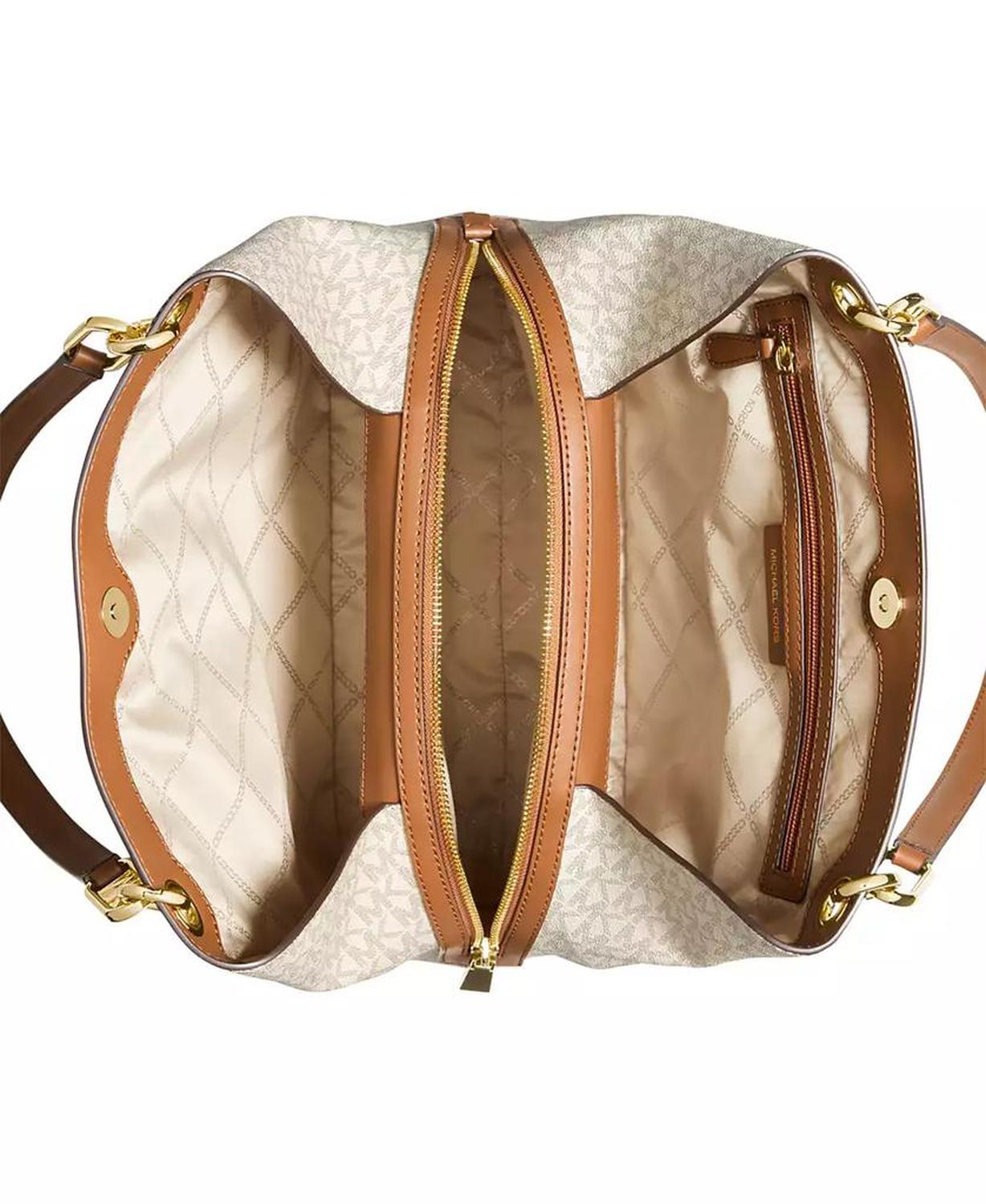Kensington Large Logo Shoulder Tote