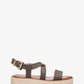 Lynn Signature Logo Platform Espadrille Sandal