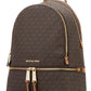 Michael Michael Kors Rhea Monogrammed Medium Logo Backpack