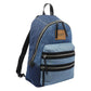 Marc Jacobs The Biker Colorblock Denim Large Backpack