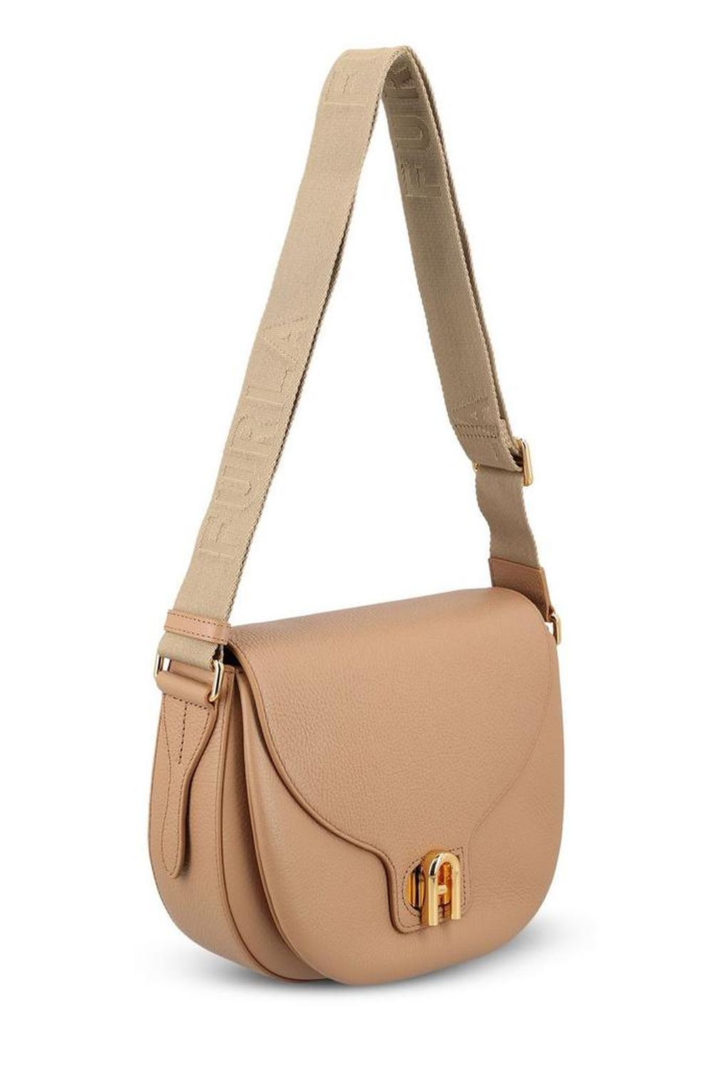 Furla Lotus Foldover-Top Shoulder Bag