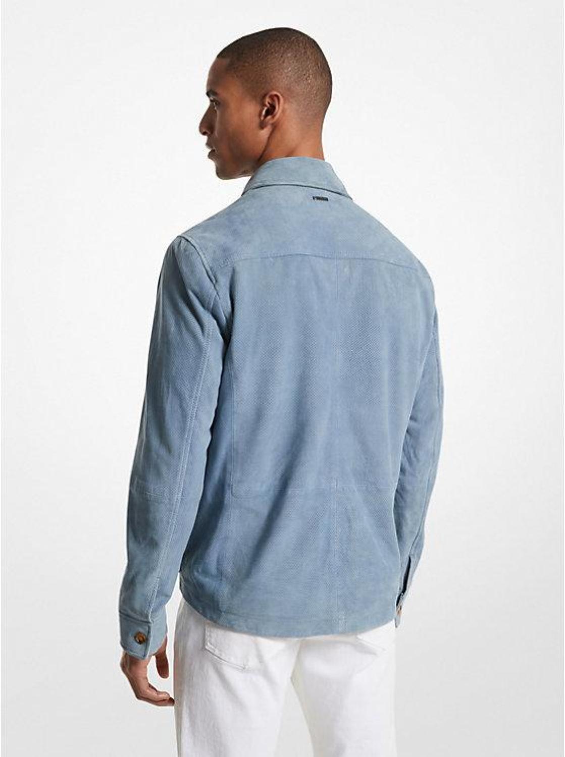 Suede Shirt Jacket