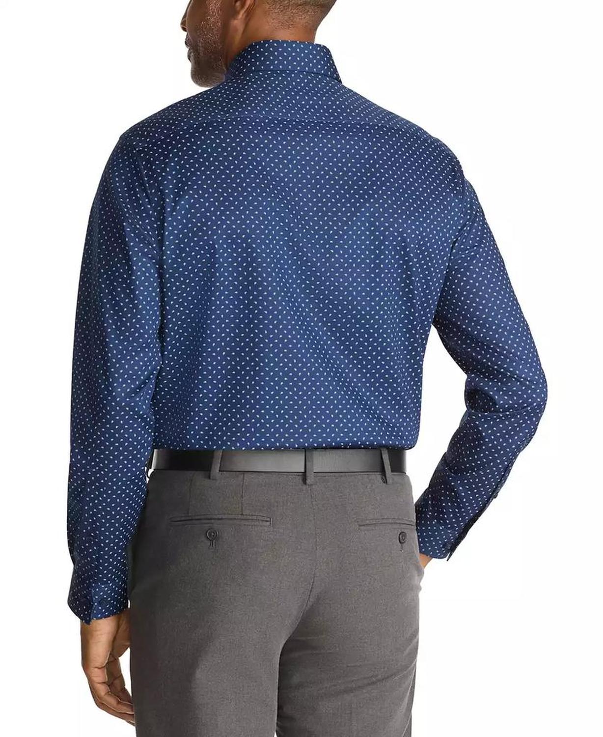 Men's Ultra Regular Fit Long Sleeve Dress Shirt