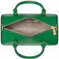 Spade Icon Small Leather Barrel Bag