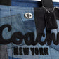 Medium Patchwork Denim Cargo Tote Bag