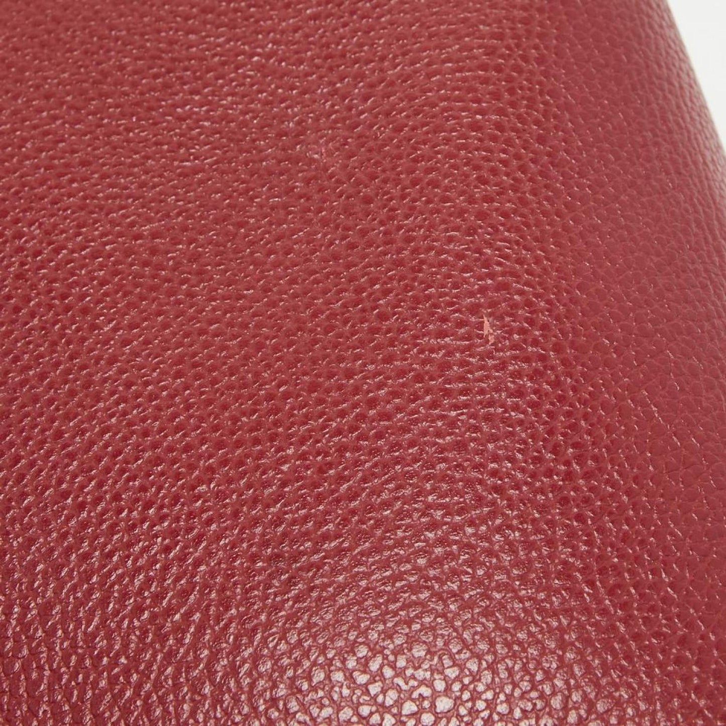 Michael Kors Red/burgundy Leather Small Mercer Tote