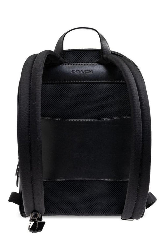 Coach Theo Monogrammed Top Handle Backpack