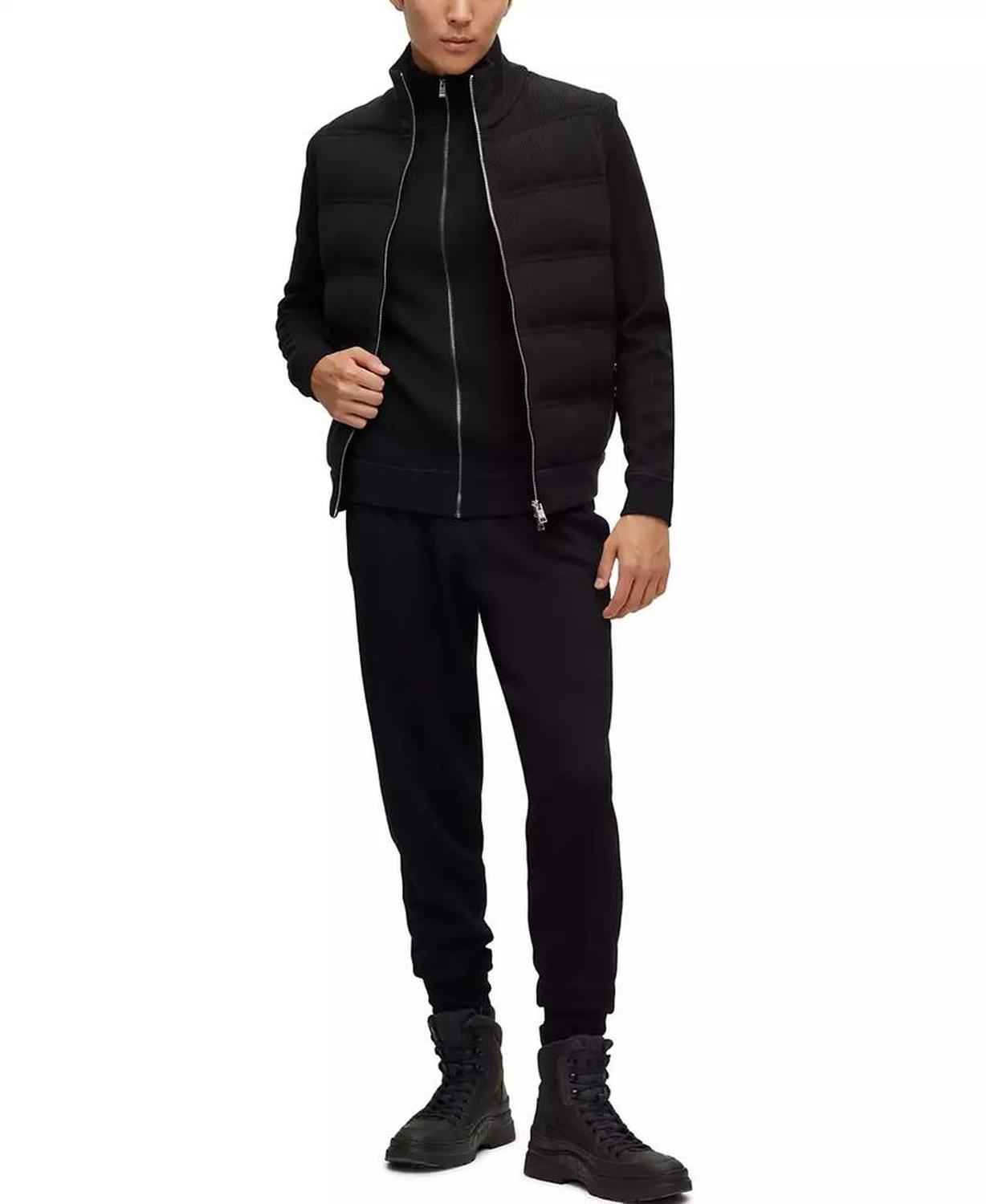 Men's Regular-Fit Tracksuit Bottoms Pants