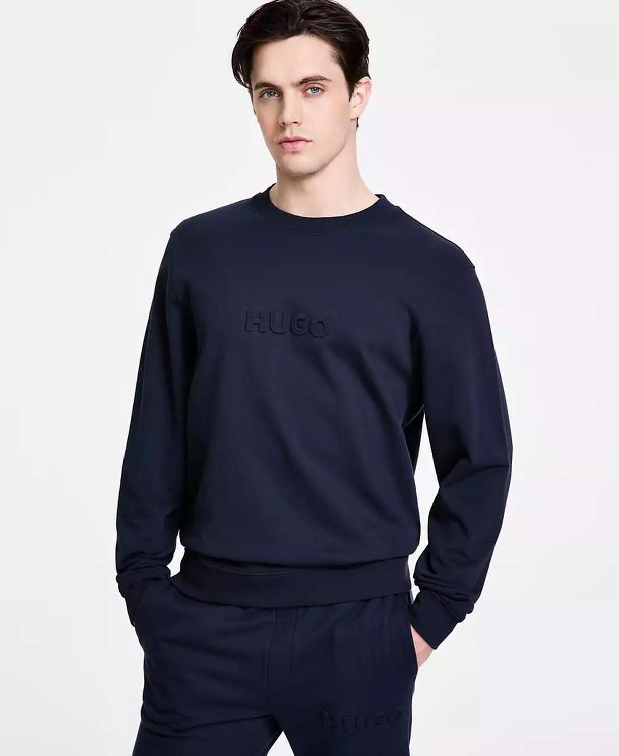 Men's Regular-Fit Dankobi Embossed Logo Sweatshirt