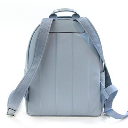 blue Nylon Leather Backpack (Pre-Owned)
