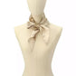 Stacked Tabby Bags Print Silk Skinny Scarf