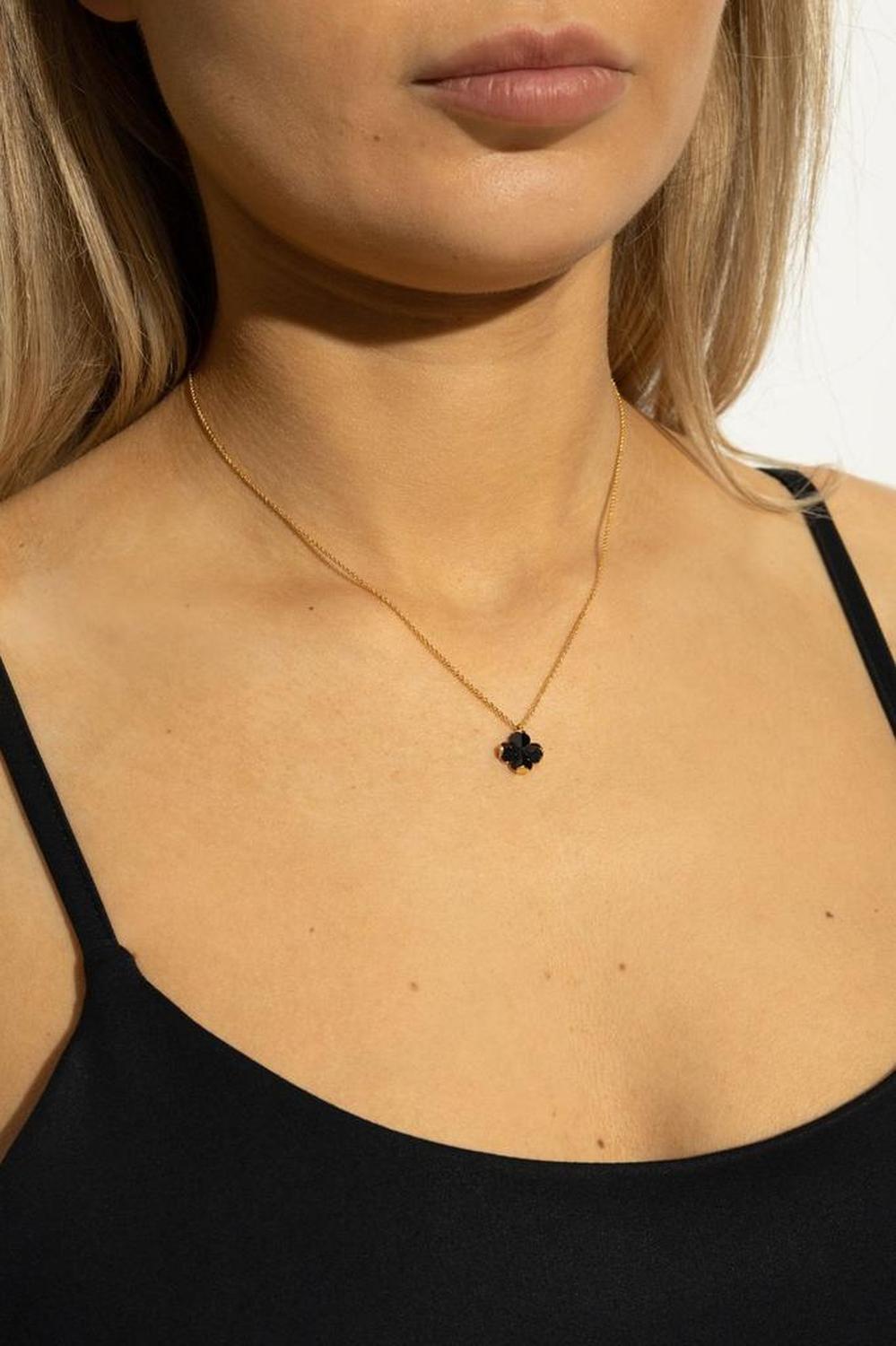 Kate Spade Flower Mini Pendant Necklace