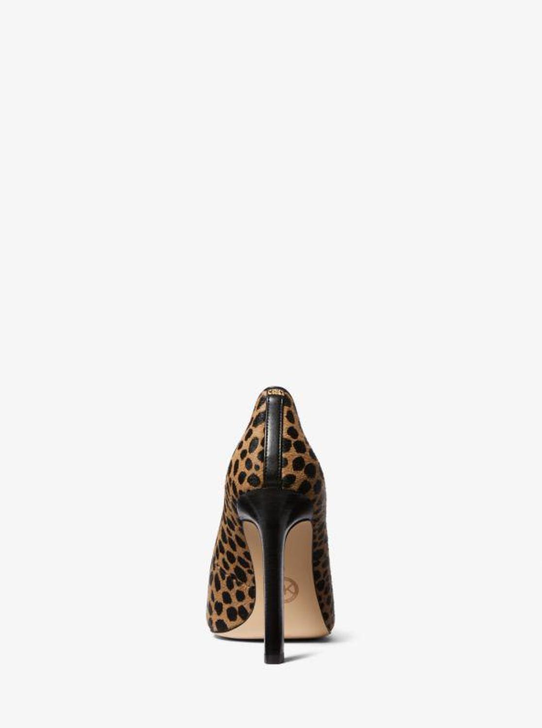 Amara Cheetah Print Calf Hair Pump